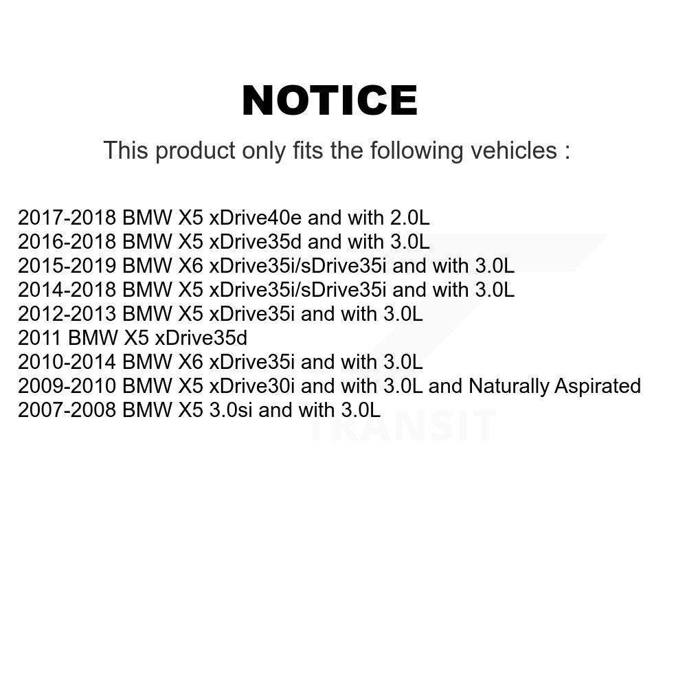 Kit de plaquettes en céramique pour BMW X5 X, étrier enduit de frein à disque arrière, Rotor fendu