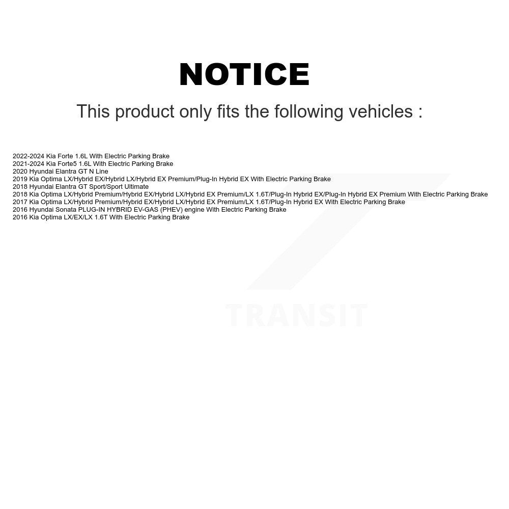 Kit de Rotor de frein à fente avant et arrière, pour Kia Hyundai Optima Elantra GT Sonat