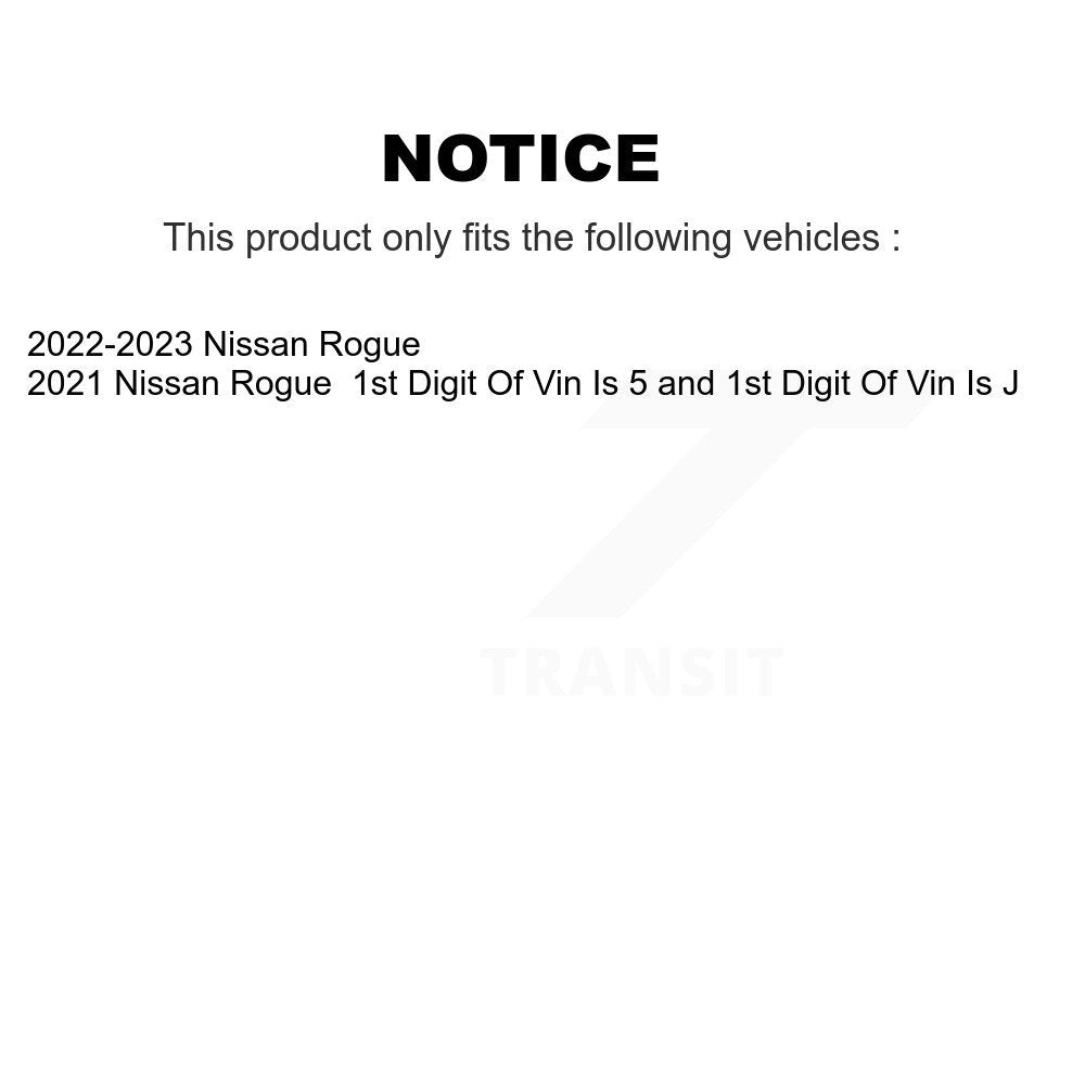 Rotor de frein à disque fendu percé à revêtement avant et Kit de plaquettes en céramique pour Nissan Rogu