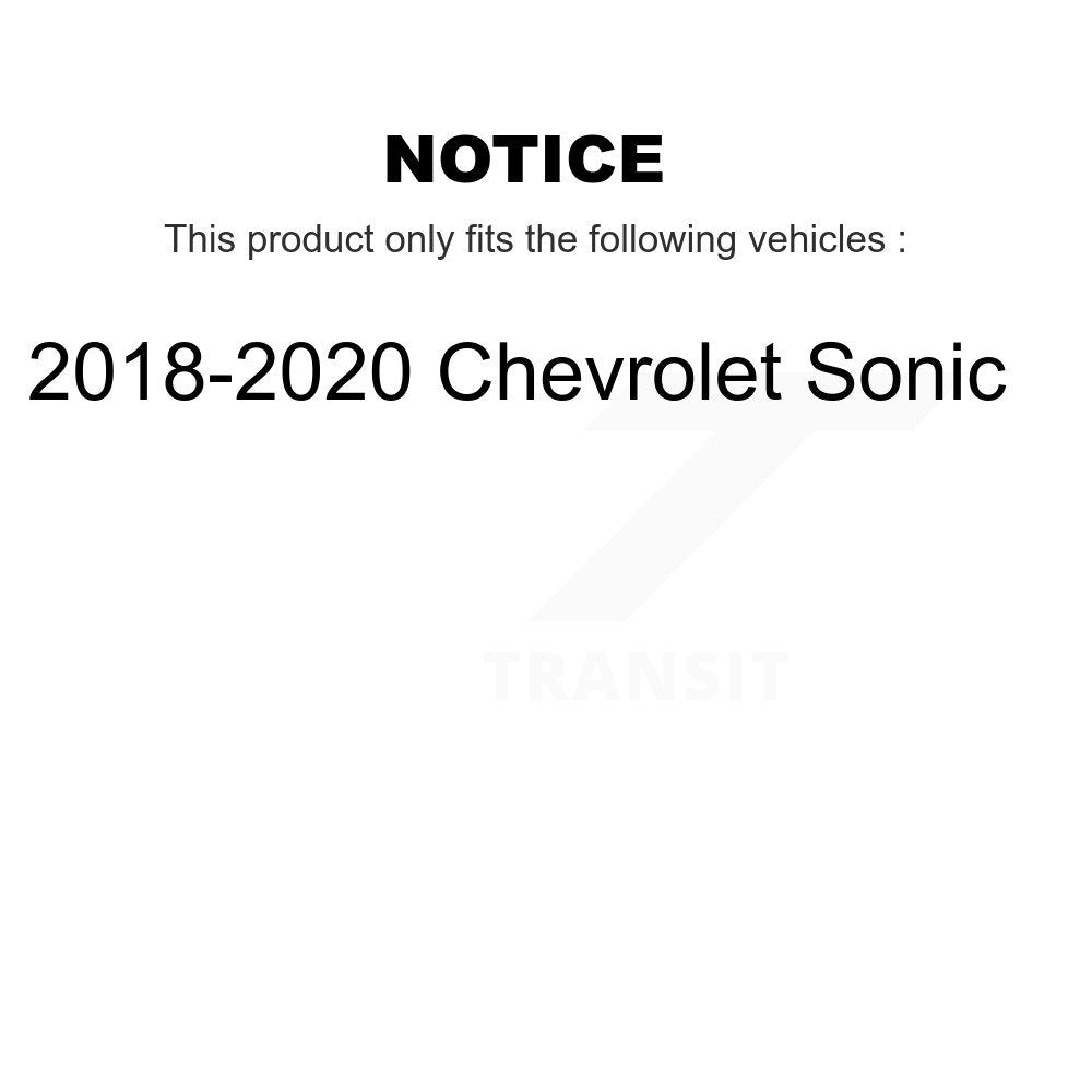 Kit de plaquettes semi-métalliques de Rotor de frein à fente de perçage avant pour Chevrolet Soni 2018 – 2020