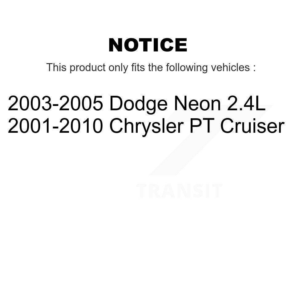 Accessory Drive Belt Tensioner Assemblage pour Chrysler PT Cruiser Dodge Neon
