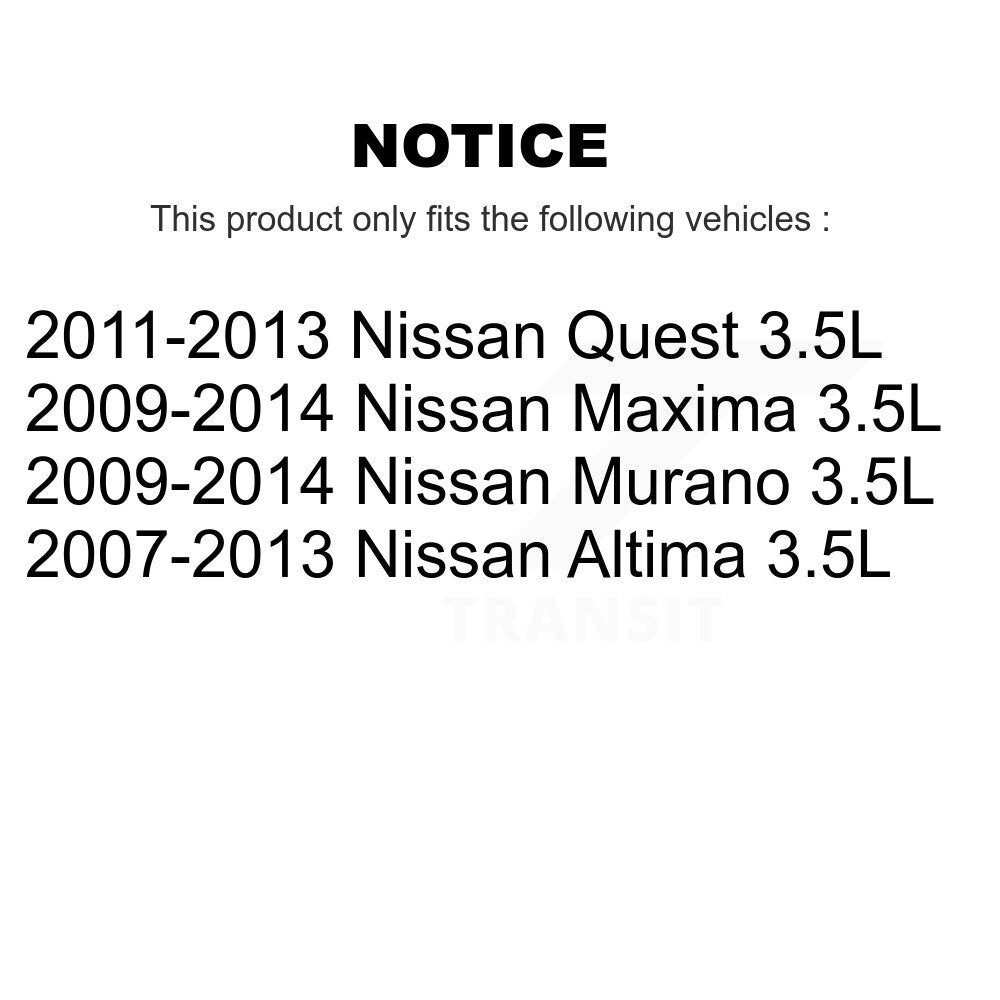 Ceinture d'entraînement d'accessoire supérieur pour Nissan Altima Murano Maxima Quest