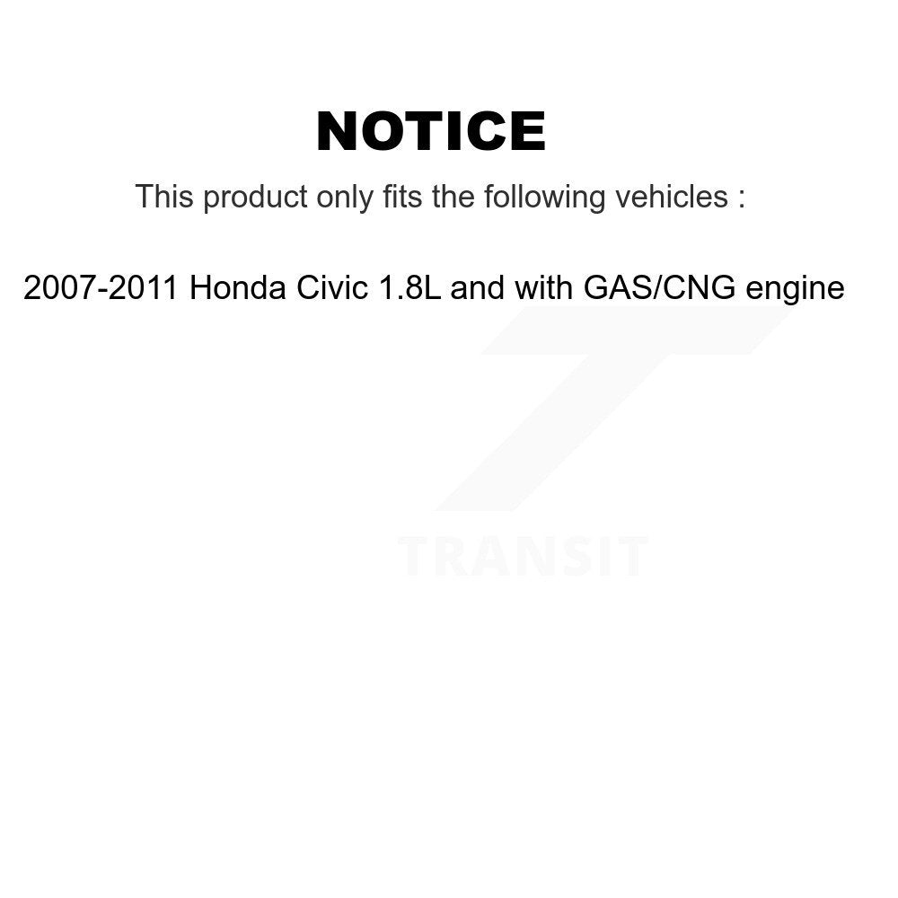 Accessory Drive Belt Tensioner Assemblage pour Honda Civic 1.8L avec moteur GAS CNG