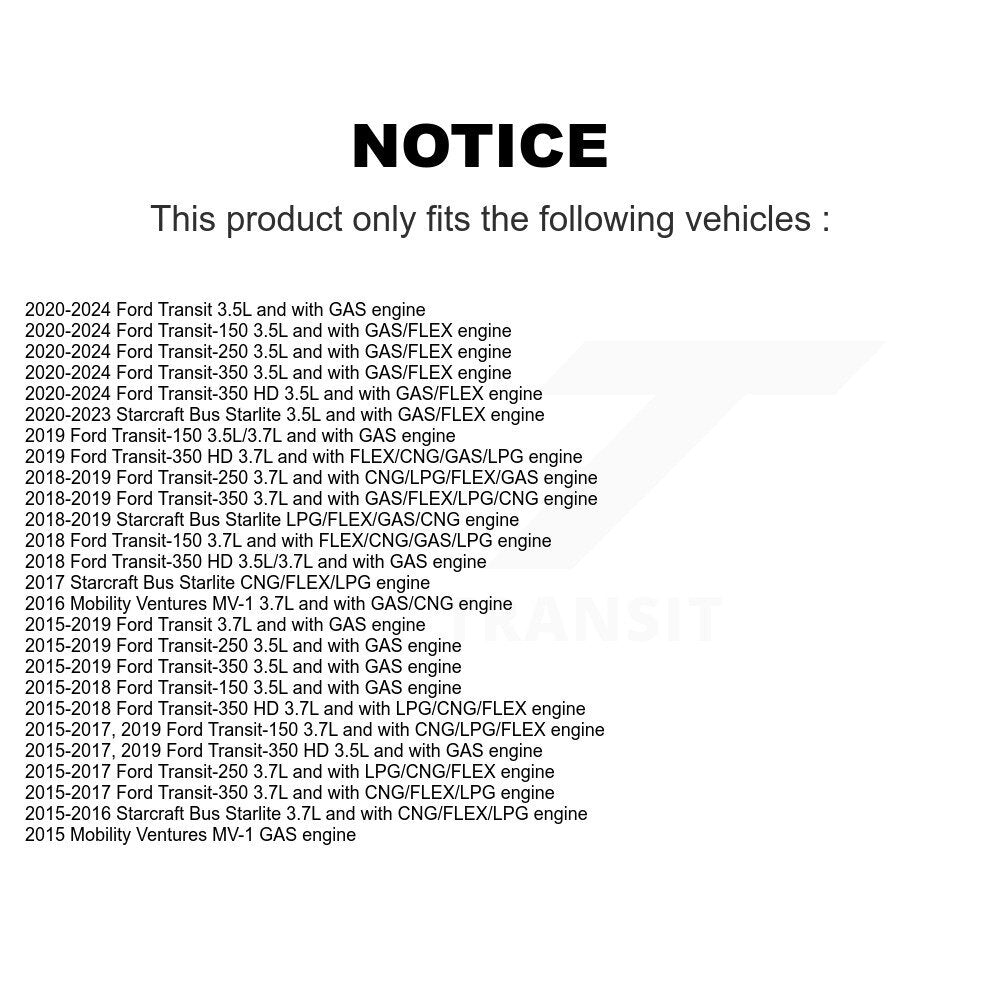 Air conditionné Power Steering Accessory Drive Belt Tensioner Assemblage pour Ford