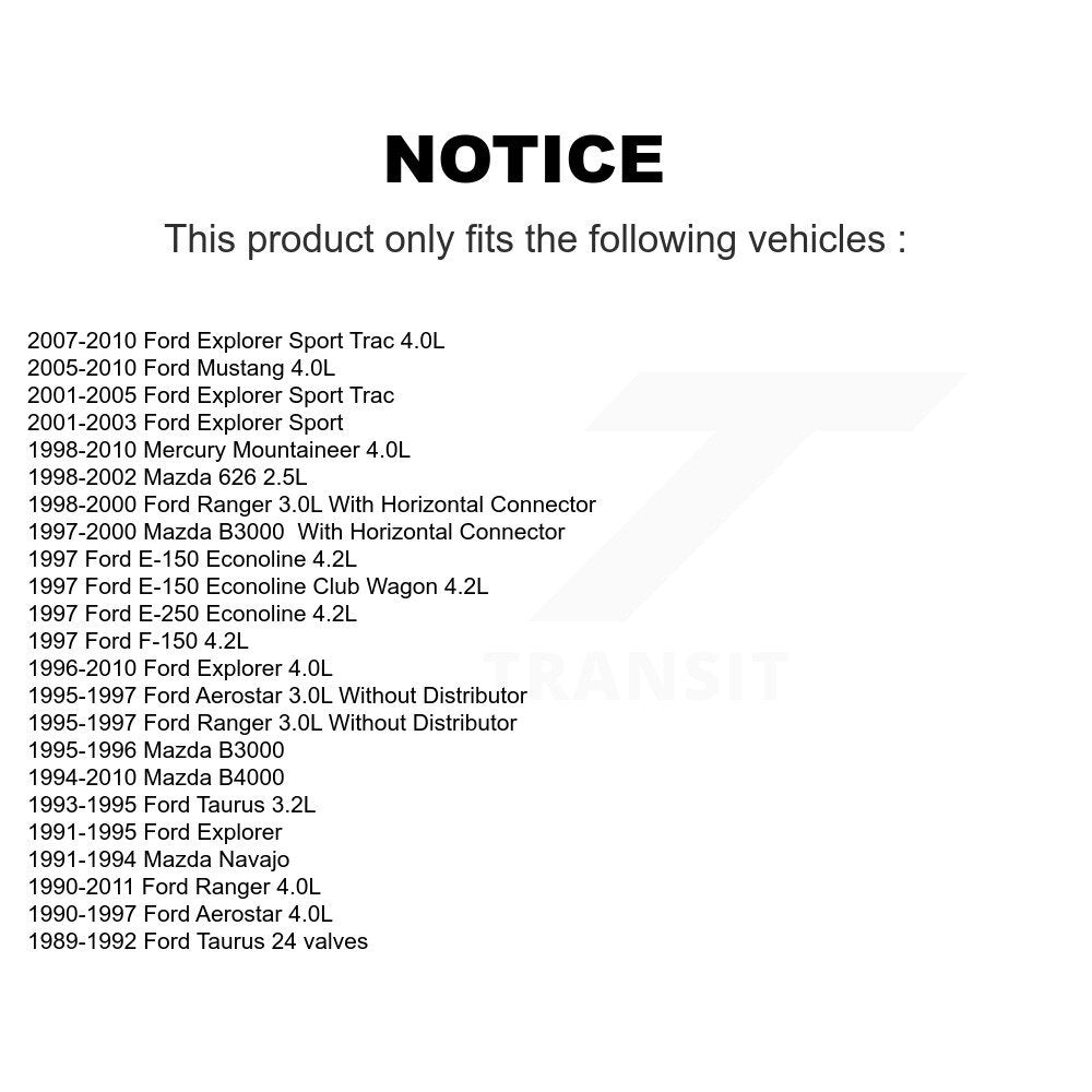 Bobine d'allumage pour Ford Ranger Mustang Explorer Sport Trac Mazda B4000 F-150 626