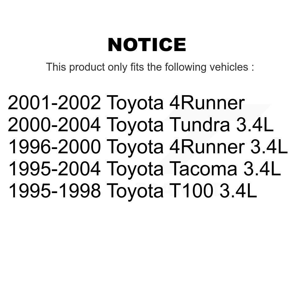 Bobine d'allumage pour Toyota 4Runner Tacoma Tundra T100 MPS-MF156