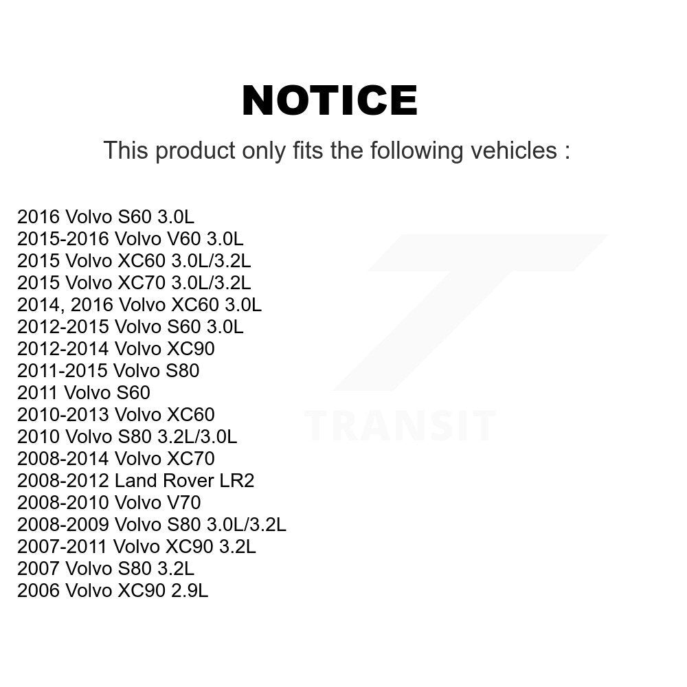 Bobine d'allumage pour Volvo XC60 XC90 XC70 S60 Land Rover LR2 S80 V60 V70 MPS-MF594