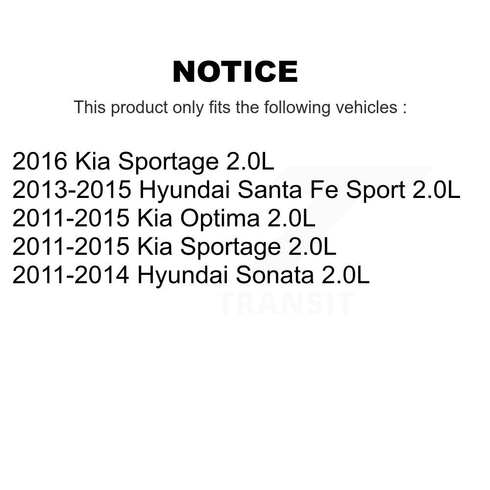 Bobine d'allumage pour Hyundai Kia Santa Fe Sport Sonate Sportage Optima Rondo
