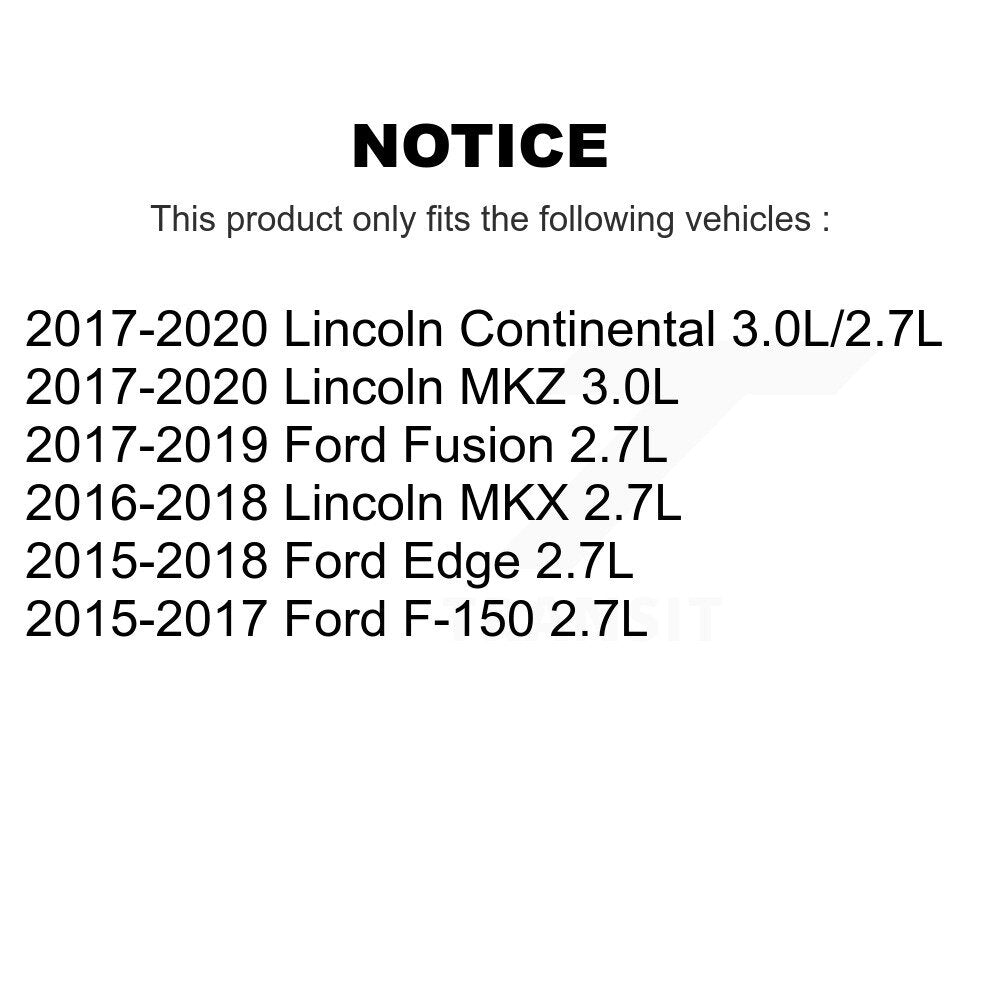 Bobine d'allumage pour Ford F-150 Edge Fusion Lincoln MKX MKZ Continental MPS-MF773