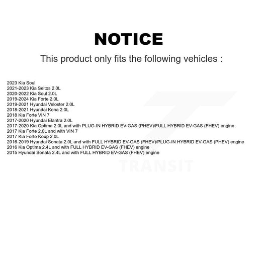 Bobine d'allumage pour Hyundai Elantra Kia Kona Forte Sonata Seltos Soul Optima Koup