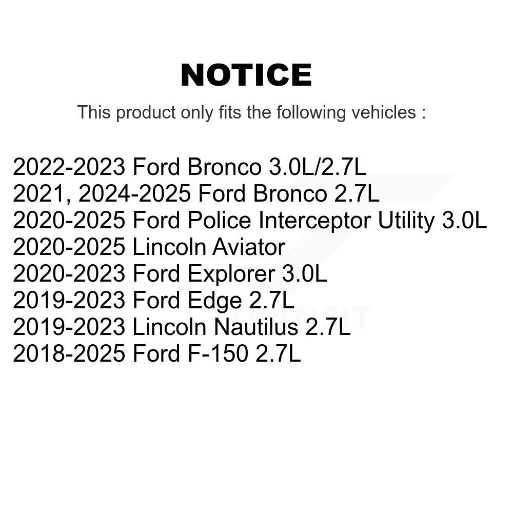 Bobine d'allumage pour Ford F-150 Edge Explorer Lincoln Nautilus Aviator Police