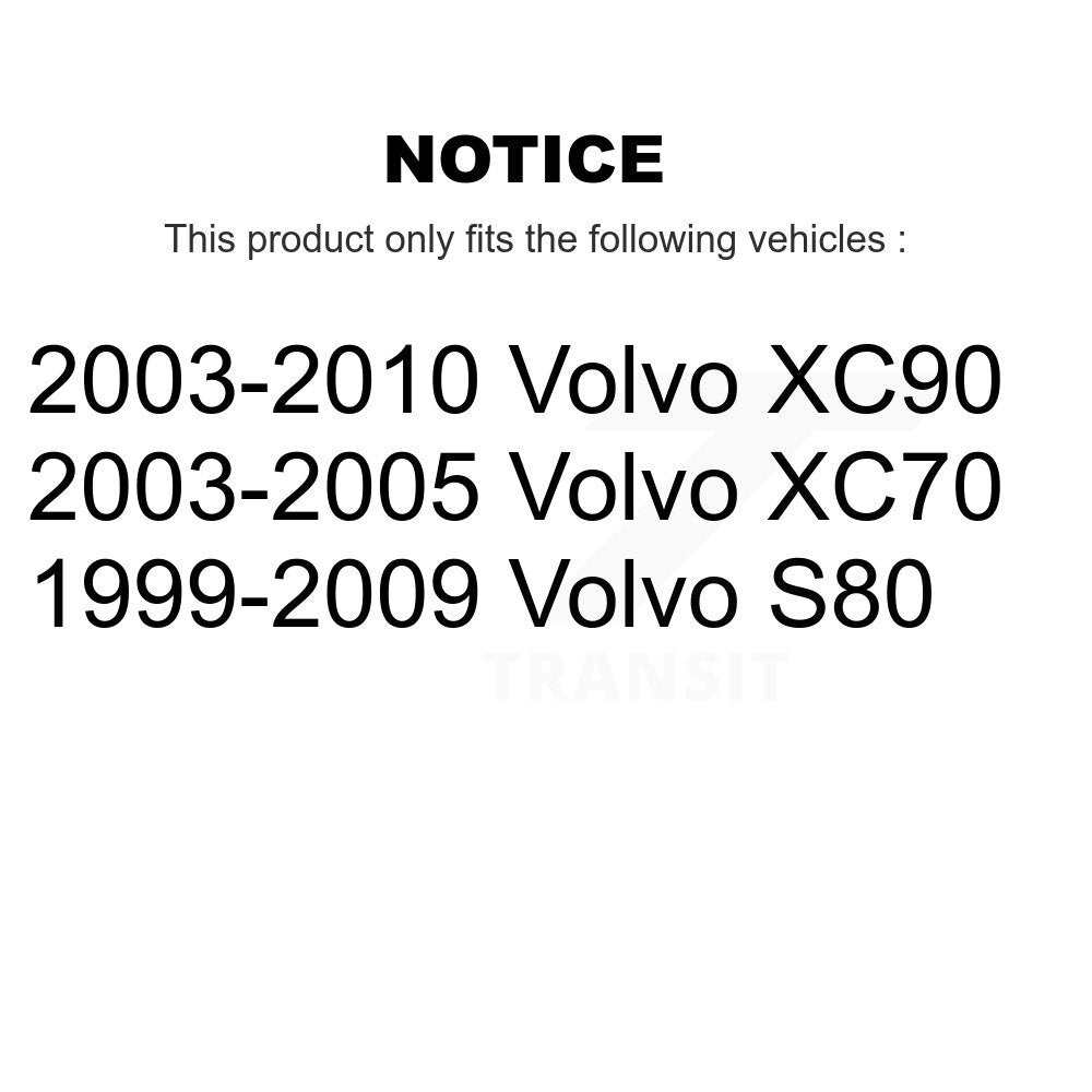 Sabot de frein de stationnement pour Volvo XC90 XC70 S80 NB-829B