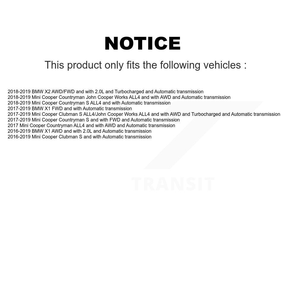 Arbre d'essieu CV avant gauche, pour BMW X1 Mini Cooper Countryman Clubman X2