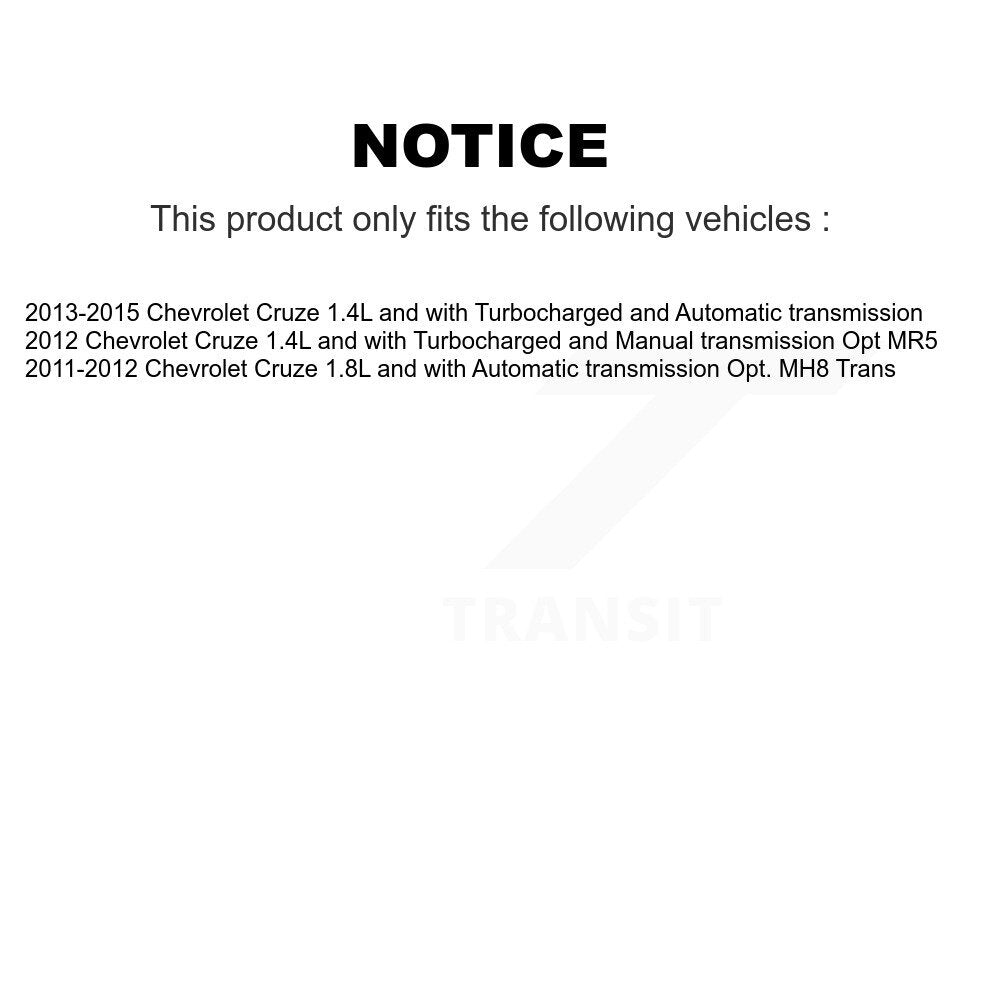 Arbre d'essieu CV avant droit pour Chevrolet Cruze NCV-GM10019