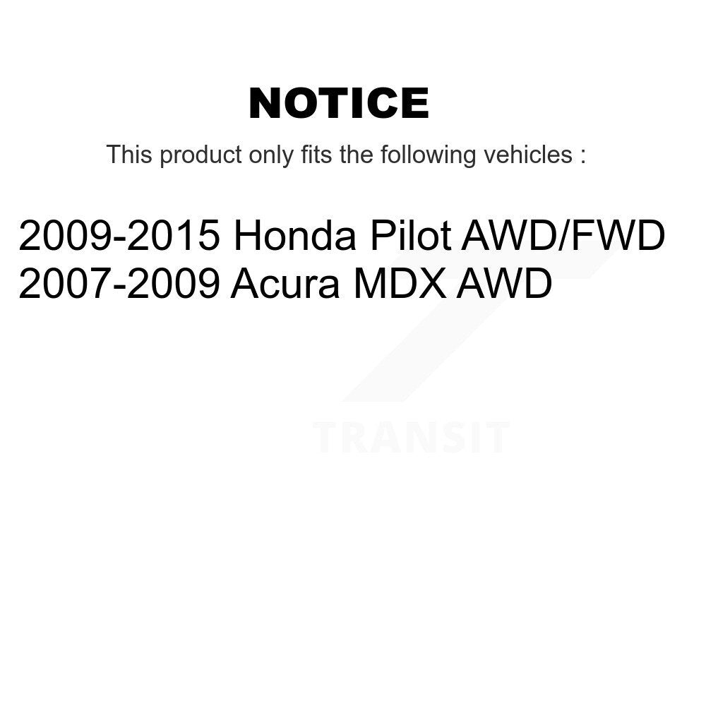 Arbre d'essieu CV avant gauche pour Honda Pilot Acura MDX NCV-HO21552