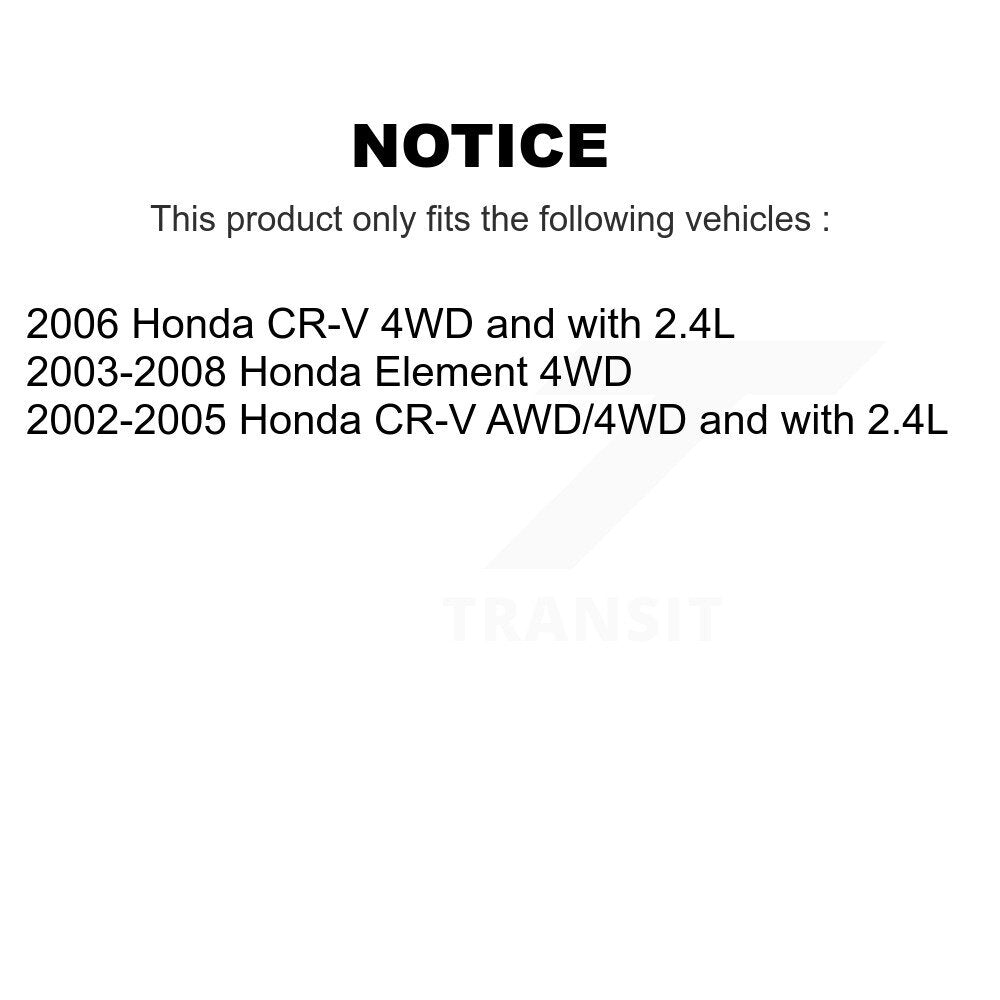 Arbre d'essieu CV arrière droit pour élément Honda CR-V NCV-HO36002