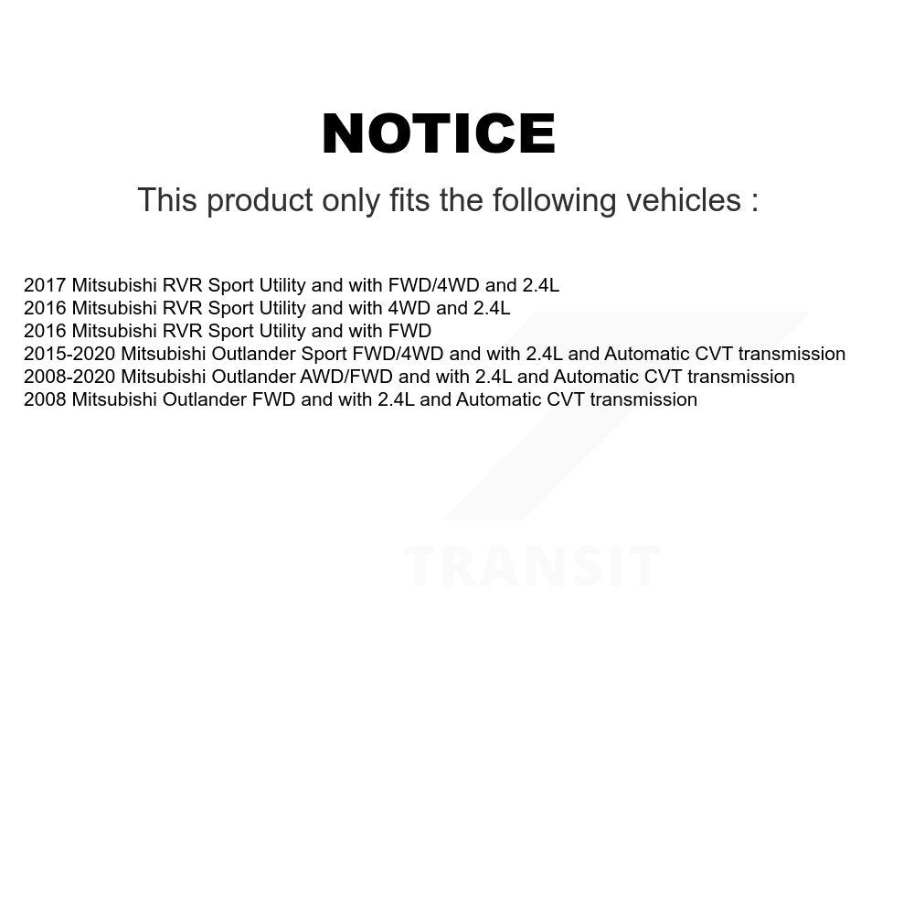 Arbre d'essieu CV avant gauche pour Mitsubishi Outlander RVR Sport NCV-MI51004