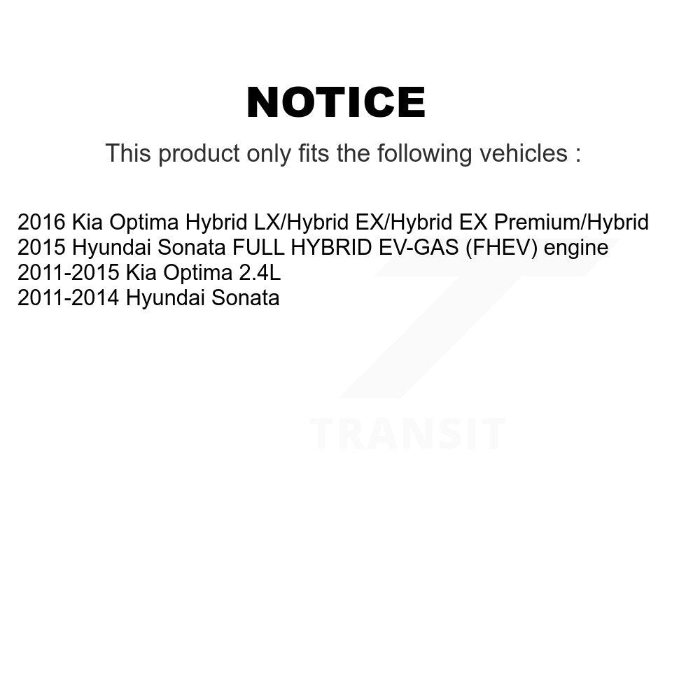 Plaquettes de frein à disque avant en céramique, pour Hyundai Sonata Kia Optima NWF-PRC1444