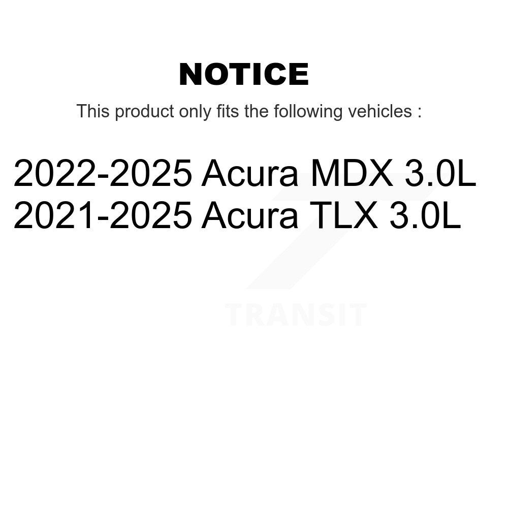 Plaquettes de frein à disque avant en céramique pour Acura TLX 3.0L 2021 – 2023 NWF-PRC2418