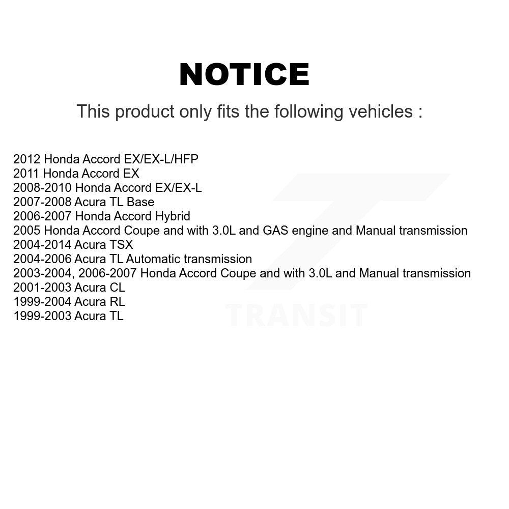 Plaquettes de frein à disque avant en céramique, pour Honda Accord Acura TL TSX CL RL NWF-PTC1506