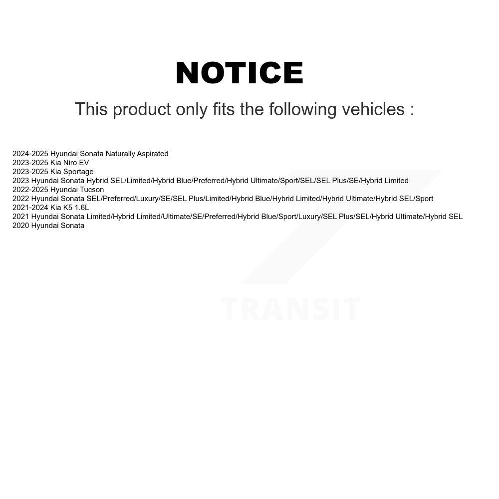 Plaquettes de frein à disque semi-métalliques arrière, pour Hyundai Tucson Kia Sportage Sonata Niro