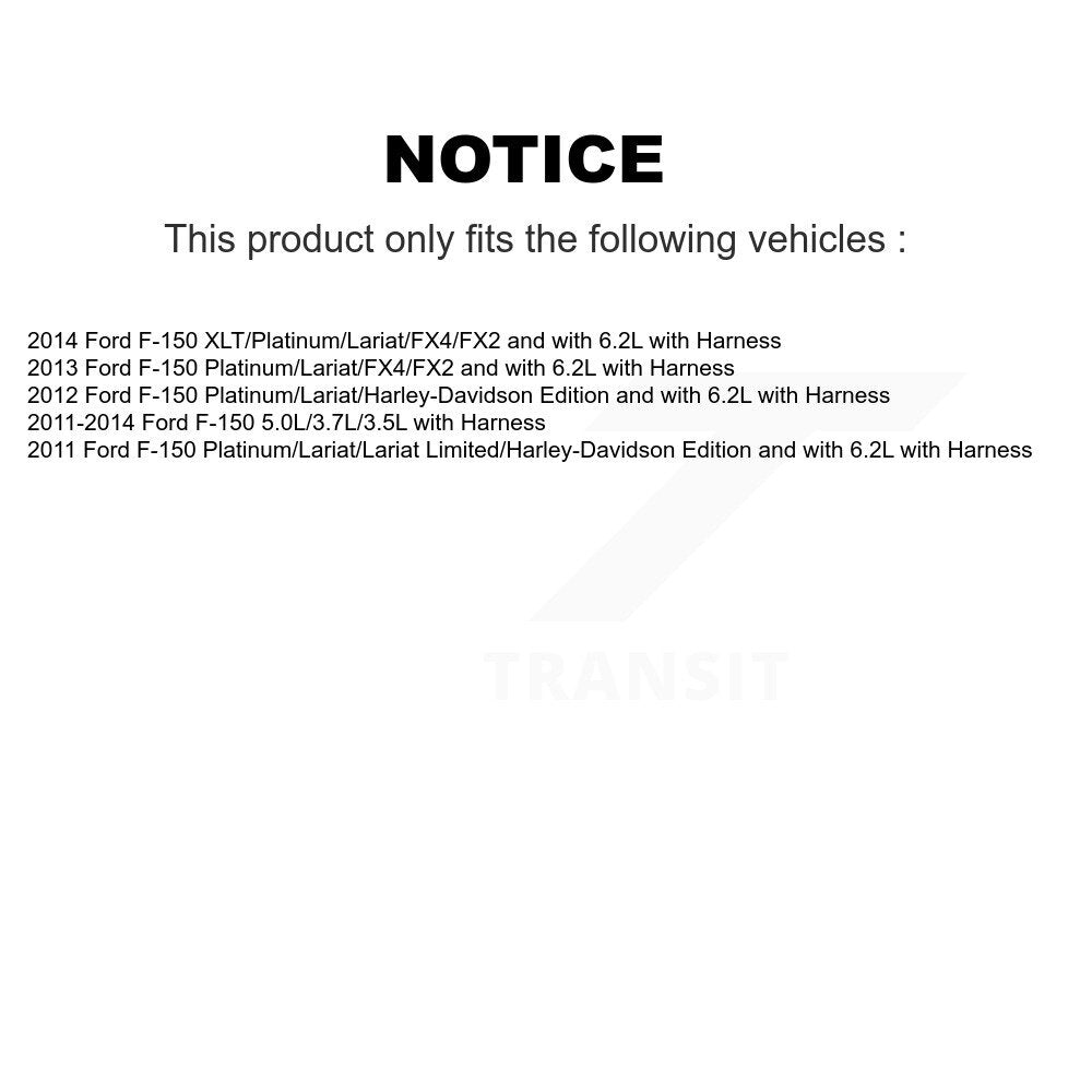 Capteur de vitesse de roue ABS arrière gauche pour Ford F-150 avec harnais SEN-2ABS2466