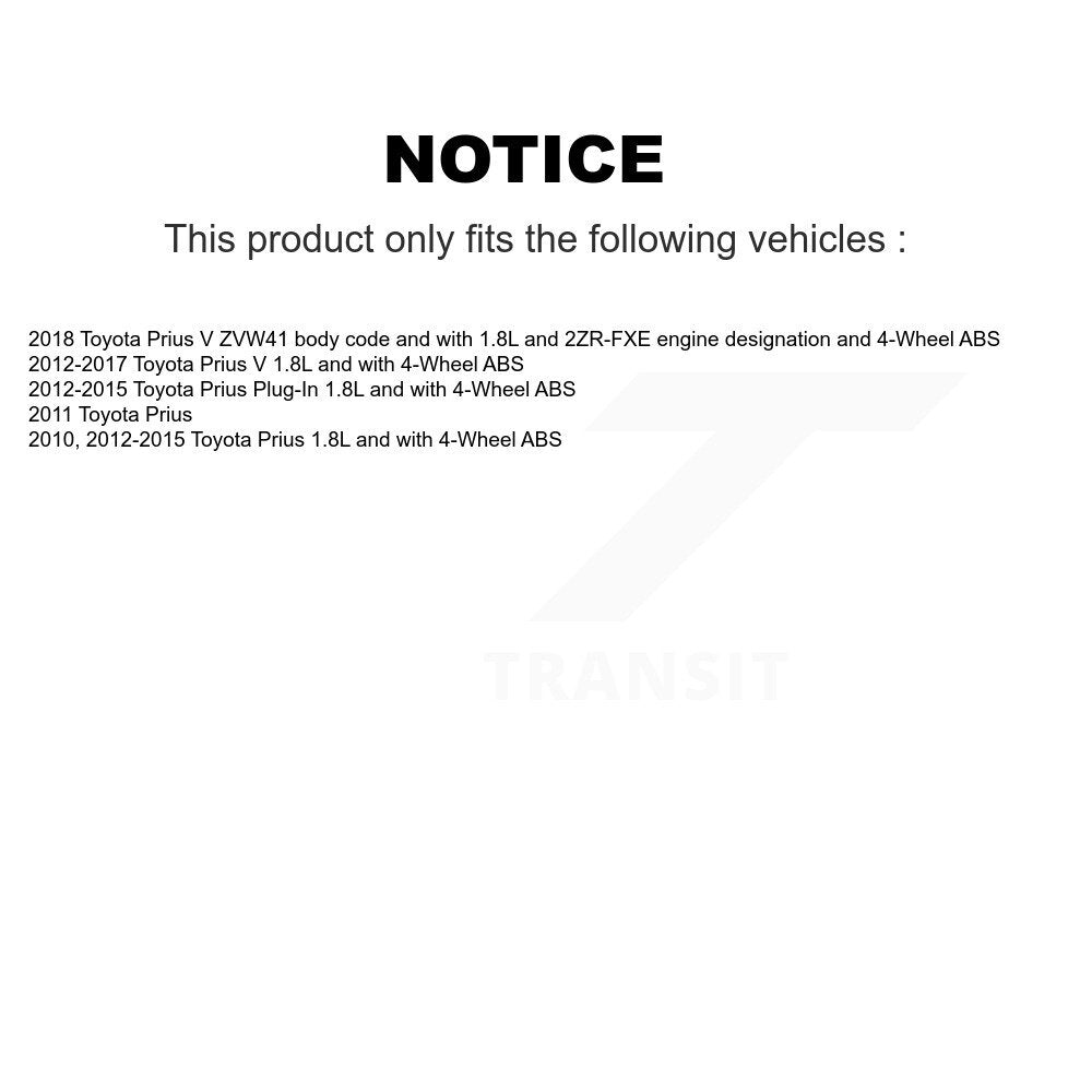Faisceau de câbles de capteur de vitesse de roue ABS arrière gauche, pour Toyota Prius V enfichable
