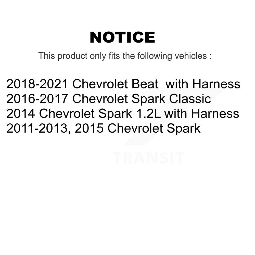 Capteur de vitesse de roue ABS avant droit, pour Chevrolet Spark Beat Classic SEN-2ABS290