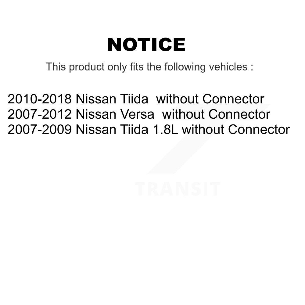 Résistance de moteur de ventilateur CVC pour Nissan Versa Tiida sans connecteur SEN-2BMR002