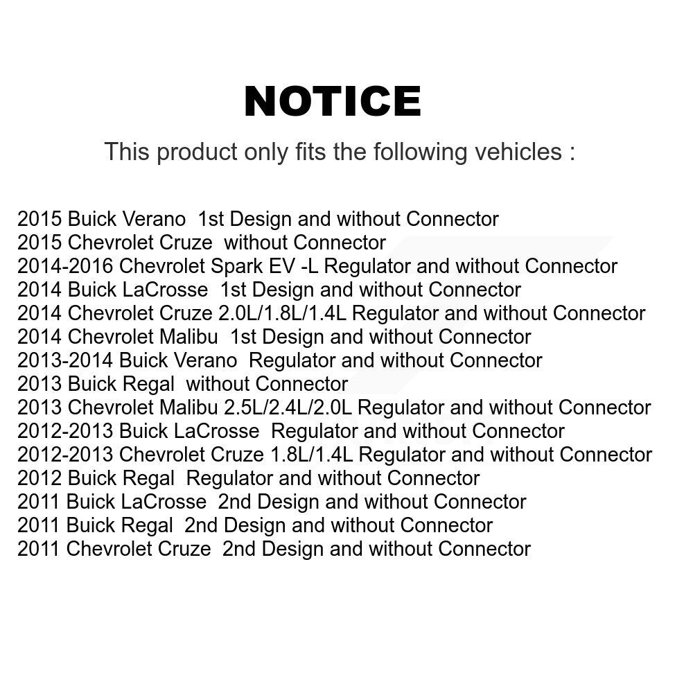 Résistance de moteur de ventilateur CVC pour Chevrolet Cruze Buick Verano Malibu LaCrosse EV