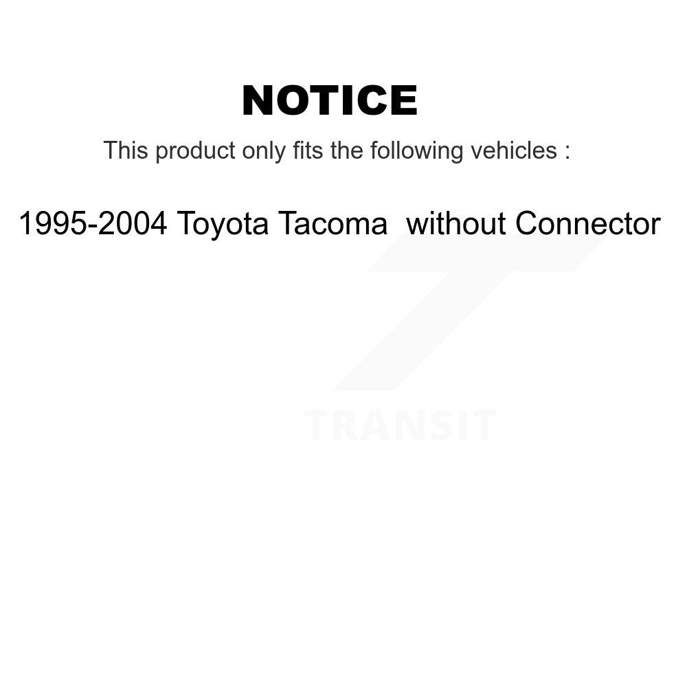 Résistance de moteur de ventilateur CVC pour Toyota Tacoma 1995 – 2004 sans connecteur