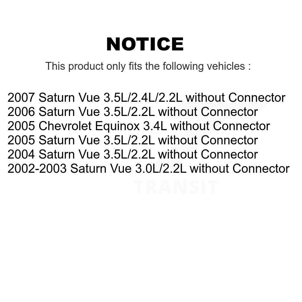 Résistance de moteur de ventilateur HVAC pour Saturn Vue Chevrolet Equinox sans connecteur