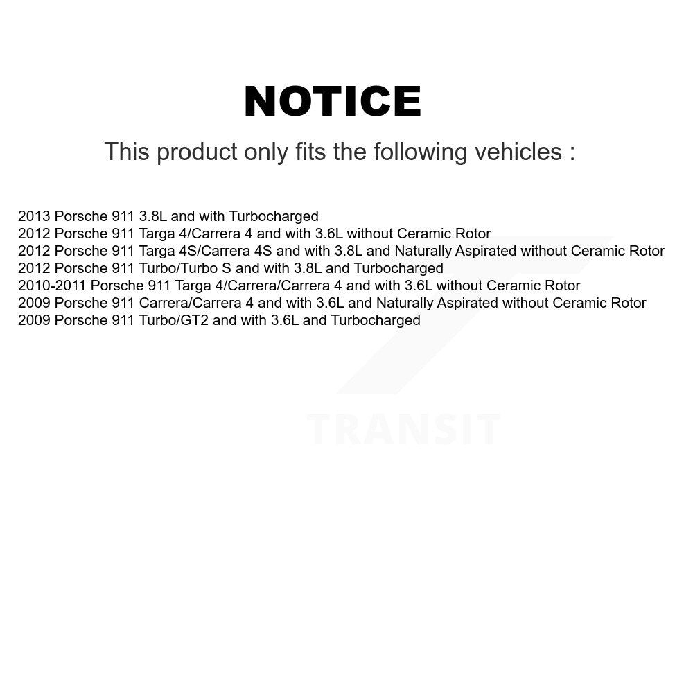 Capteur d'usure des plaquettes de frein arrière pour Porsche 911 SEN-2BWS0026