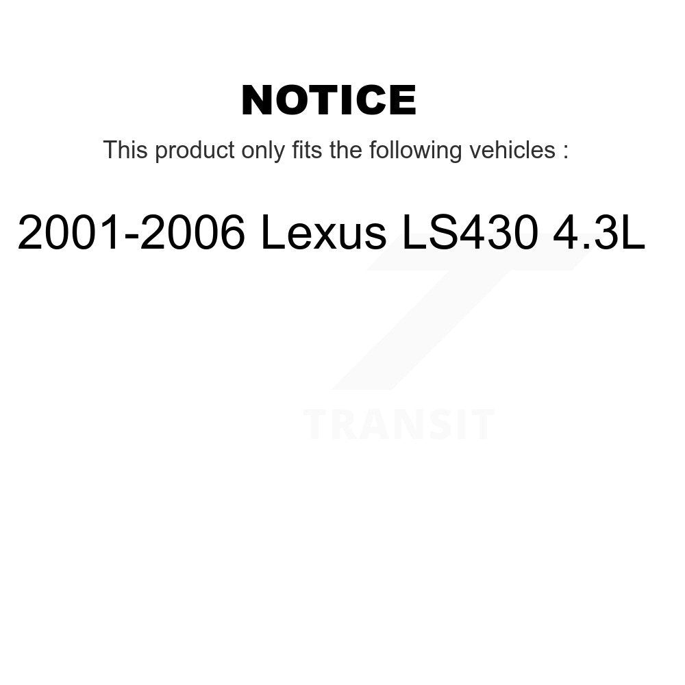 Capteur d'usure des plaquettes de frein avant droit, pour Lexus LS430 2001 l, 2006 – SEN-2BWS0043