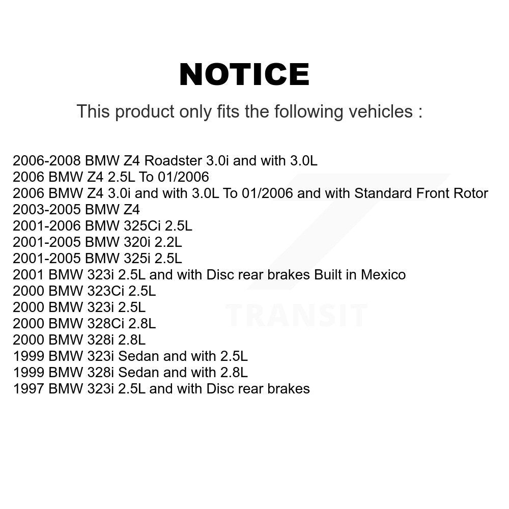 Capteur d'usure des plaquettes de frein avant, pour BMW Z4 325i 325Ci 320i 323i 328i 323Ci 328Ci