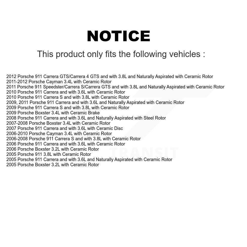 Capteur d'usure des plaquettes de frein avant gauche, pour Porsche 911 Boxster Cayman SEN-2BWS0213