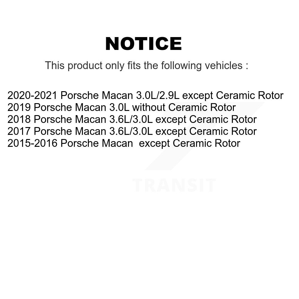 Capteur d'usure des plaquettes de frein avant pour Porsche Macan SEN-2BWS0242