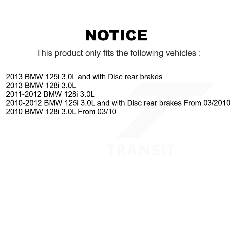 Capteur d'usure des plaquettes de frein avant, pour BMW 128i 125i SEN-2BWS0251