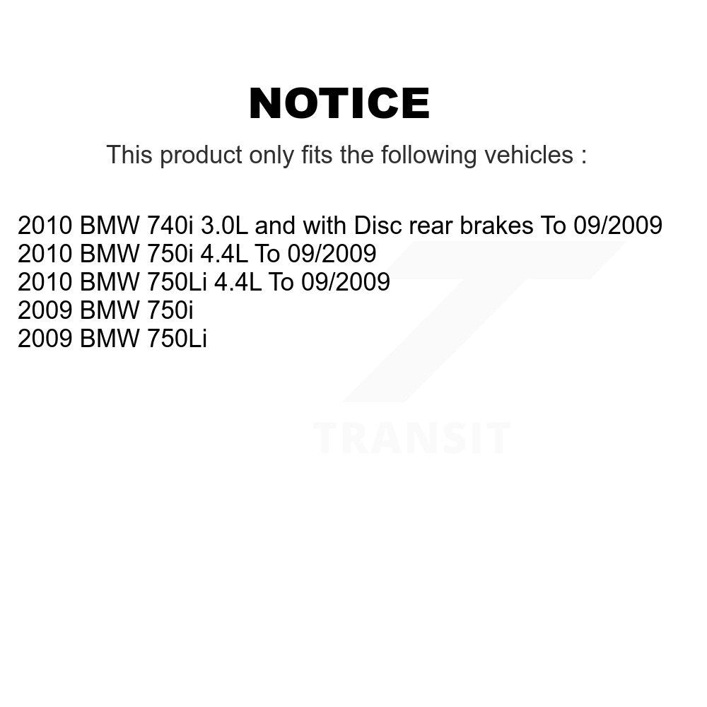 Capteur d'usure des plaquettes de frein avant, pour BMW 750i 750Li 740i SEN-2BWS0261