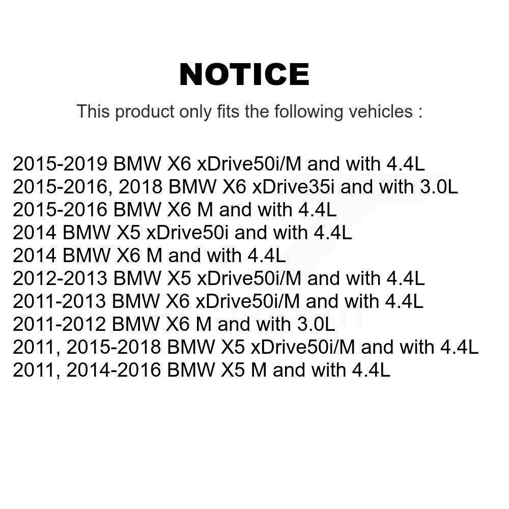 Capteur d'usure des plaquettes de frein pour BMW X5 X6 SEN-2BWS0273