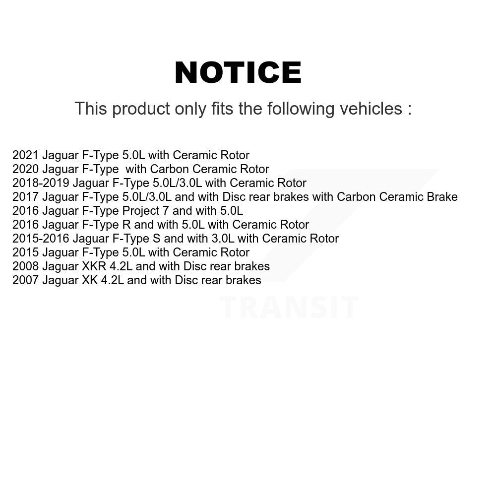 Capteur d'usure des plaquettes de frein arrière pour Jaguar F-Type XK XKR SEN-2BWS0391