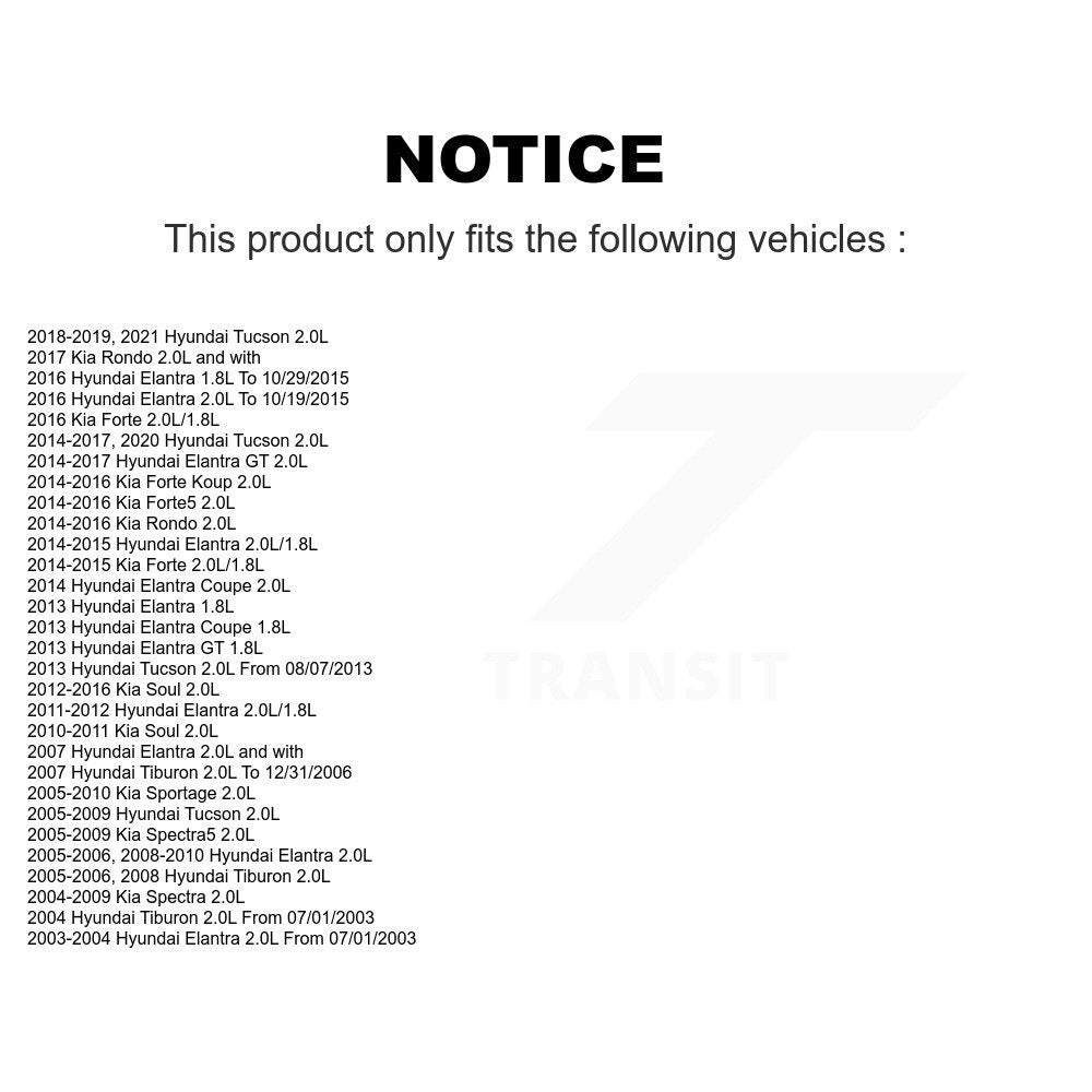 Capteur de Position d'arbre à cames moteur pour Hyundai Elantra Tucson Kia Soul GT Forte