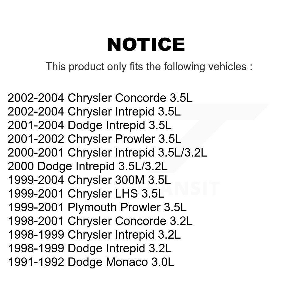Capteur de Position d'arbre à cames moteur pour Chrysler Intrepid Dodge 300M Concorde LHS