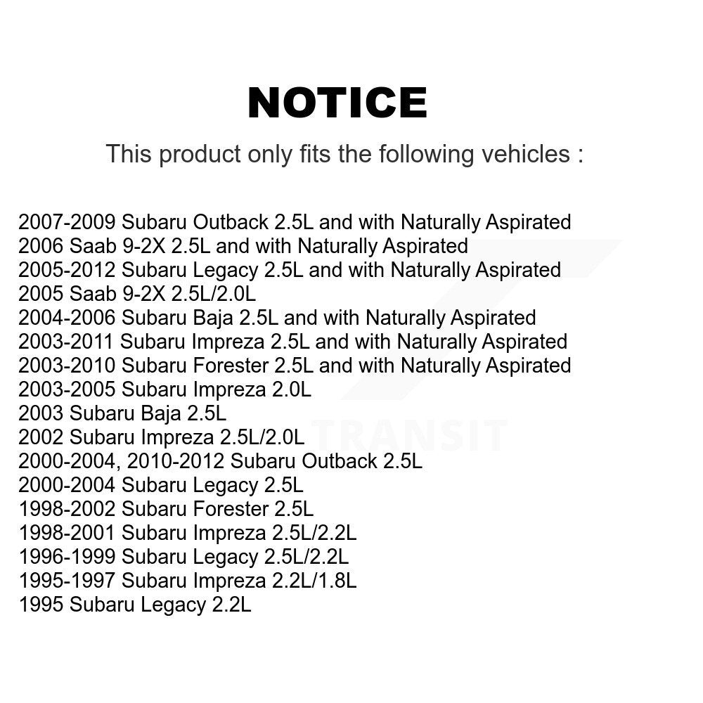 Capteur de Position d'arbre à cames moteur pour Subaru Impreza Forester Outback Legacy Baja