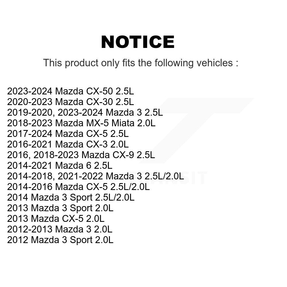 Capteur de Position d'arbre à cames moteur pour Mazda CX-5 3 CX-3 CX-30 CX-9 6 CX-50 MX-5