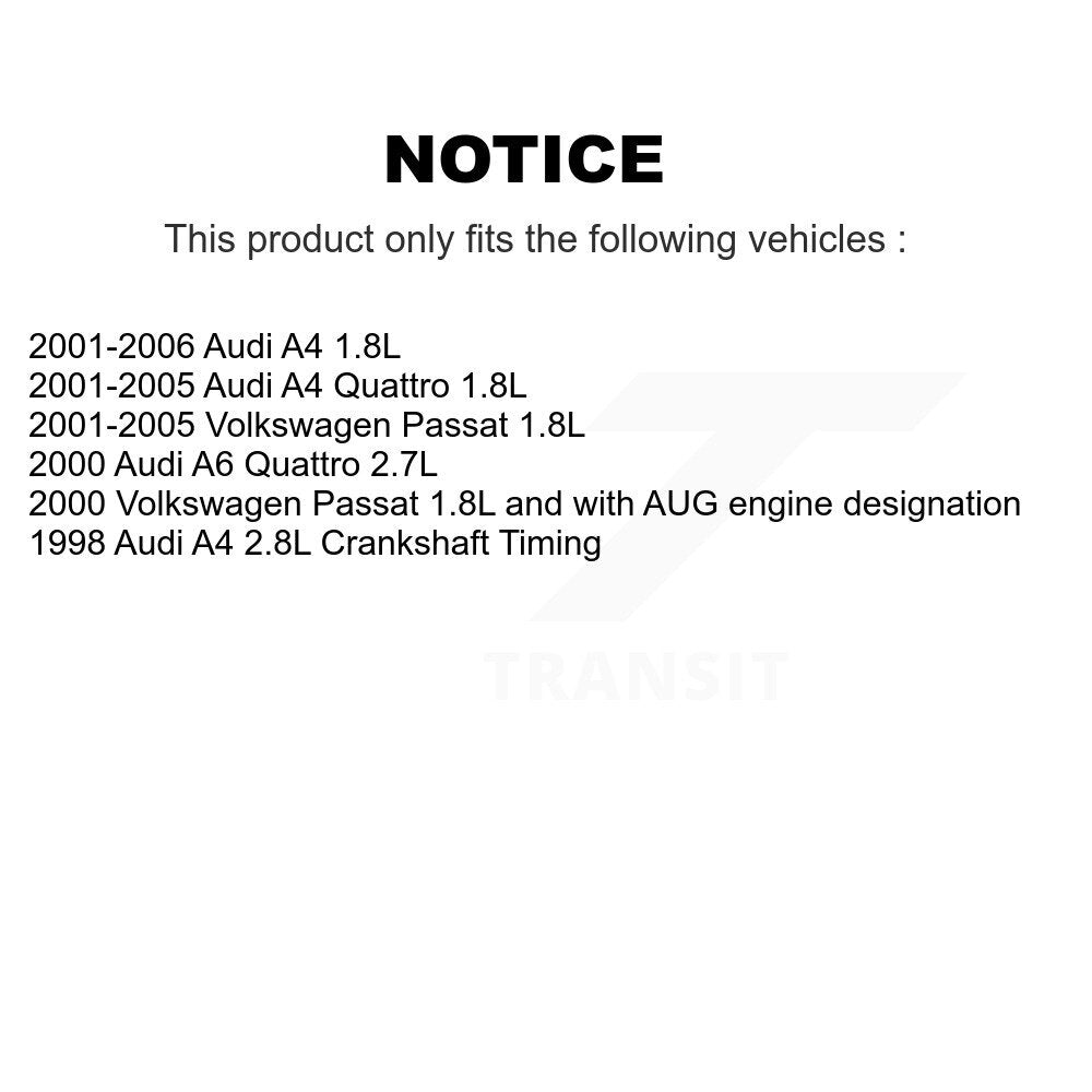Capteur de Position de vilebrequin moteur pour Audi Volkswagen Passat A4 Quattro A6