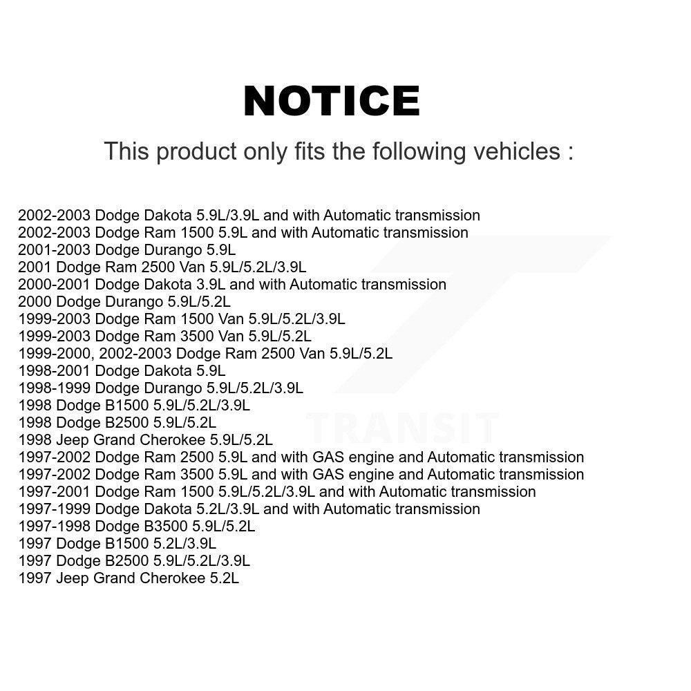 Capteur de Position de vilebrequin de moteur pour Dodge Ram 1500 2500 Dakota 3500 Durango