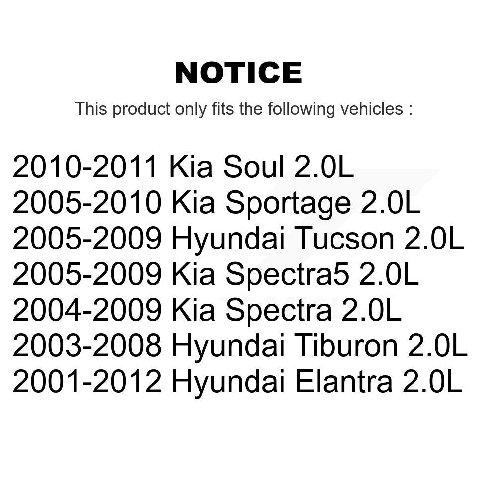 Capteur de Position de vilebrequin de moteur pour Hyundai Elantra Kia Tucson Soul Sportage