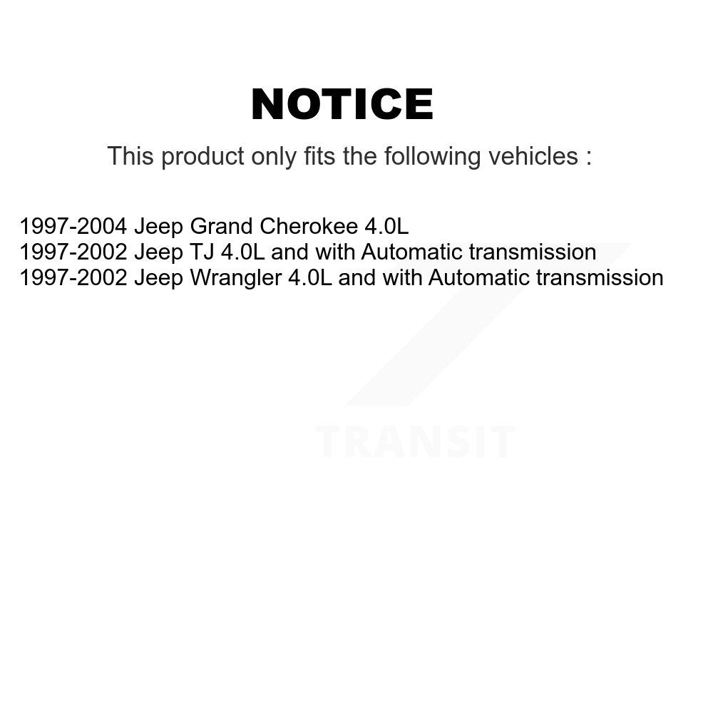 Capteur de Position de vilebrequin de moteur pour Jeep Wrangler Grand Cherokee TJ