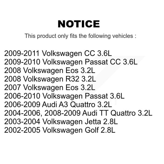 Capteur de Position de vilebrequin moteur pour Volkswagen Jetta Golf Passat Eos Audi CC